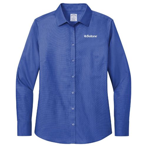 Brooks Brothers® Women’s Wrinkle-Free Stretch Nailhead Shirt image thumbnail