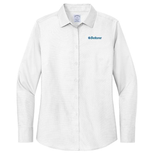 Brooks Brothers® Women’s Wrinkle-Free Stretch Nailhead Shirt image thumbnail