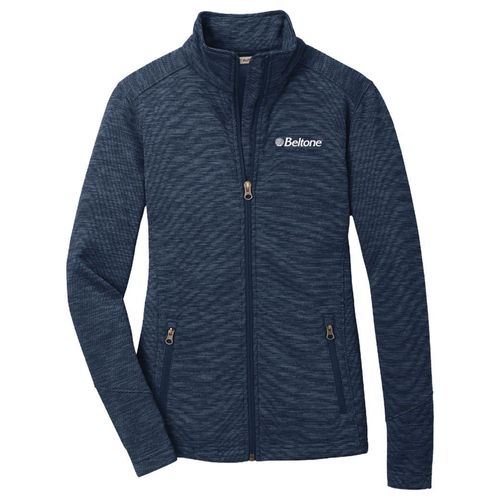 Port Authority® Ladies Digi Stripe Fleece Jacket image thumbnail
