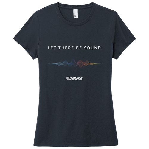 Ladies Let There Be Sound Tees image thumbnail