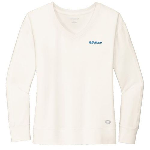 OGIO Ladies Luuma Flex Long Sleeve V-Neck image thumbnail