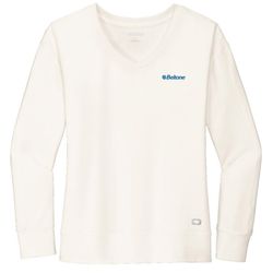 Image of OGIO Ladies Luuma Flex Long Sleeve V-Neck