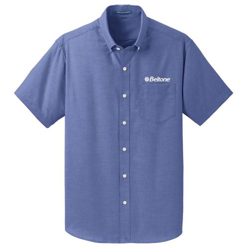 Port Authority Short Sleeve SuperPro Oxford Shirt image thumbnail