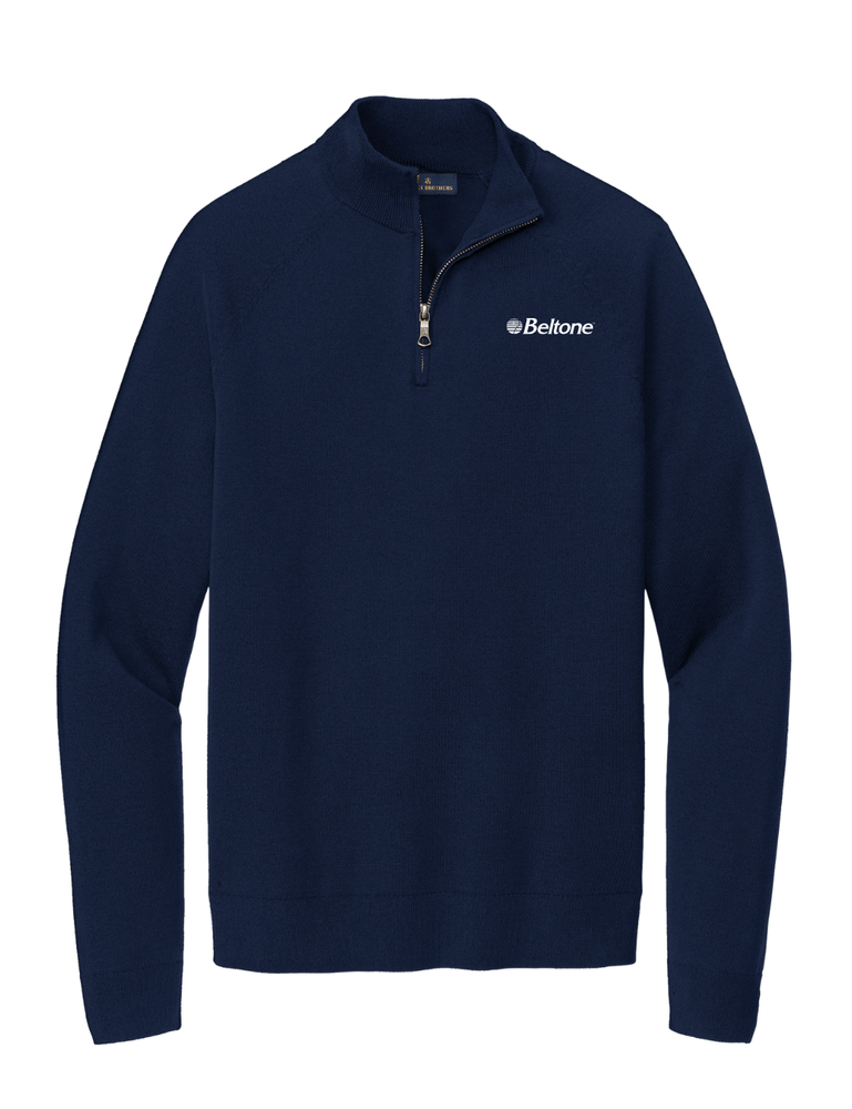 Brooks Brothers Cotton Stretch 1/4-Zip Sweater  primary image