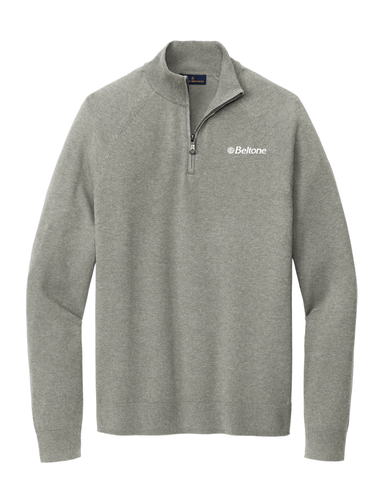 Brooks Brothers Cotton Stretch 1/4-Zip Sweater  image thumbnail