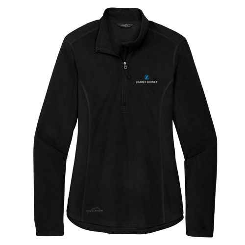 ZB1S530 Eddie Bauer Ladies 1/2-Zip Microfleece Jacket image thumbnail