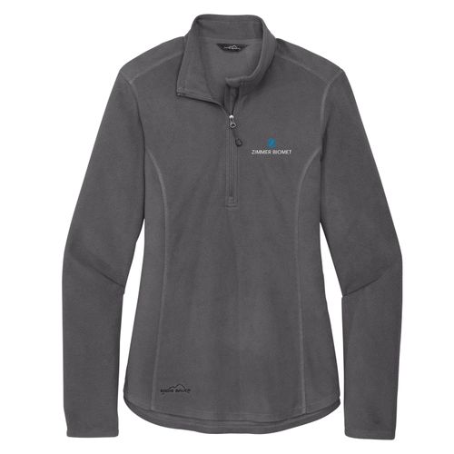 ZB1S530 Eddie Bauer Ladies 1/2-Zip Microfleece Jacket image thumbnail