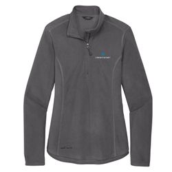 Image of ZB1S530 Eddie Bauer Ladies 1/2-Zip Microfleece Jacket