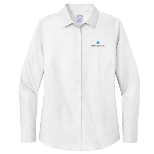 ZB1S414 Women’s Wrinkle-Free Stretch Nailhead Shirt image thumbnail