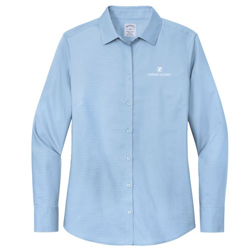 ZB1S414 Women’s Wrinkle-Free Stretch Nailhead Shirt image thumbnail