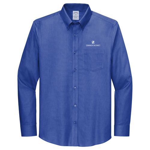ZB1S413 Wrinkle-Free Stretch Nailhead Shirt image thumbnail