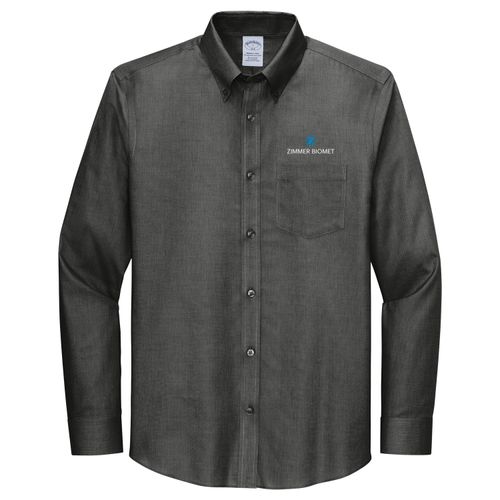 ZB1S413 Wrinkle-Free Stretch Nailhead Shirt image thumbnail