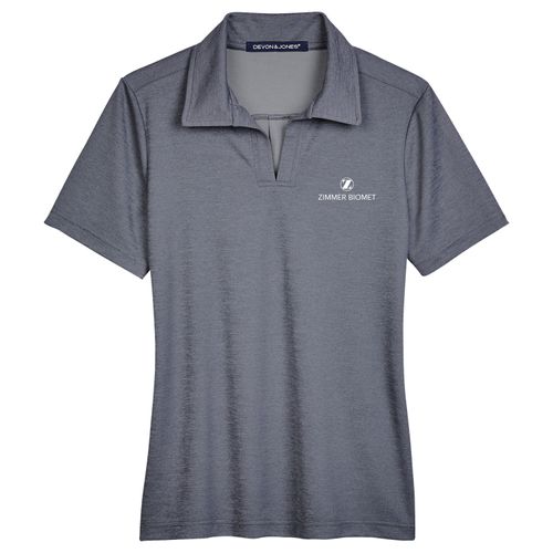 ZB1S345 Ladies' Address Melange Polo image thumbnail