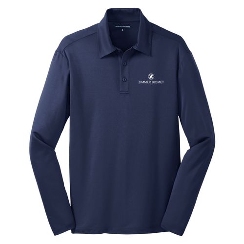 ZB1S341 Silk Touch Performance Long Sleeve Polo image thumbnail