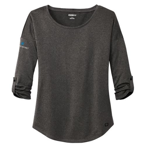 ZB1S336 Ladies Gravitate Scoop 3/4-Sleeve image thumbnail