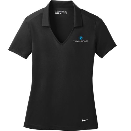 ZB1S301 NIke Golf Ladies Vertical Mesh Polo image thumbnail