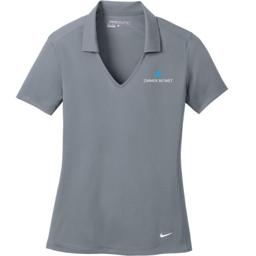 ZB1S301 NIke Golf Ladies Vertical Mesh Polo image thumbnail