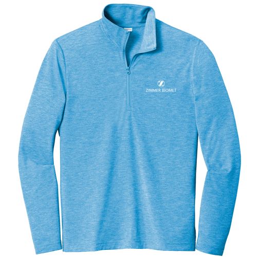 ZB1S511 Tri-Blend Wicking 1/4-Zip Pullover image thumbnail
