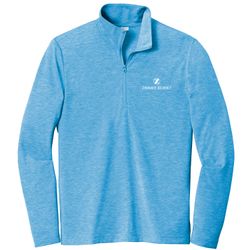 Image of ZB1S511 Tri-Blend Wicking 1/4-Zip Pullover