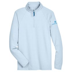 Image of ZB1S513  Men's Clubhouse Micro-Stripe 1/4 Zip