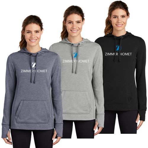 ZB1S516 Ladies Fleece Hooded Pullover image thumbnail