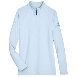 Image of ZB1S514 Ladies' Clubhouse Micro-Stripe 1/4 Zip