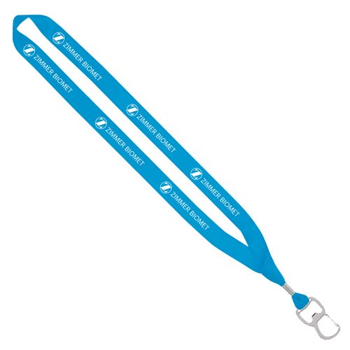 ZB11723 3/4" Sublimated Lanyard with Metal Bulldog Clamp image thumbnail