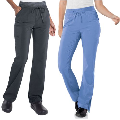 ZB809 Women's Knit Waist Cargo Jogger Pant image thumbnail