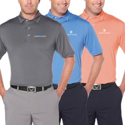 Image of ZB1S313 Callaway Fine Line Stripe Polo