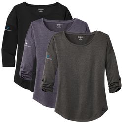 Image of ZB1S336 Ladies Gravitate Scoop 3/4-Sleeve