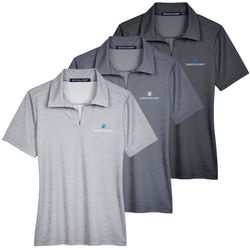 Image of ZB1S345 Ladies' Address Melange Polo