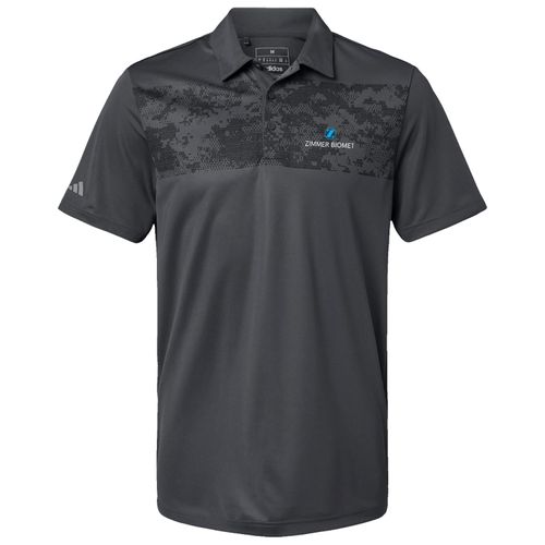 ZB1S348 Adidas Camo Chest Print Polo image thumbnail
