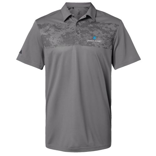 ZB1S348 Adidas Camo Chest Print Polo image thumbnail