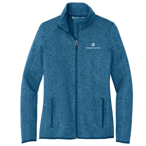 ZB1J249  Ladies Sweater Fleece Jacket image thumbnail