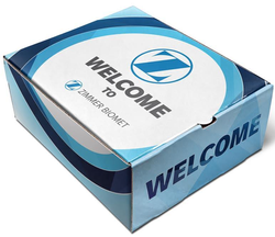 Image of ZB11753 Custom Zimmer Biomet Welcome Gift Box