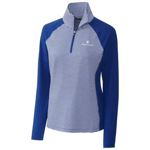 ZB1S561 Women's Stripe 1/2 Zip image thumbnail