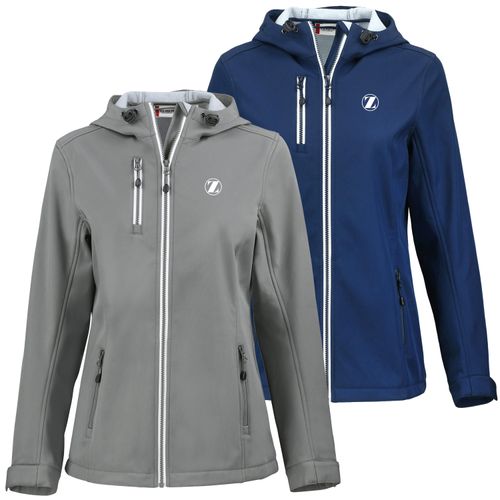 ZB1S430 Womens Softshell Hooded Full Zip image thumbnail
