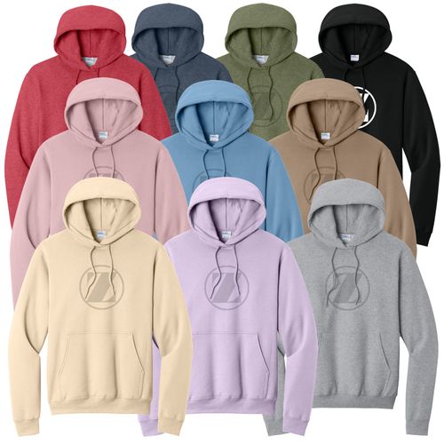 ZB1S565 Fleece Pullover Hooded Sweatshirt image thumbnail