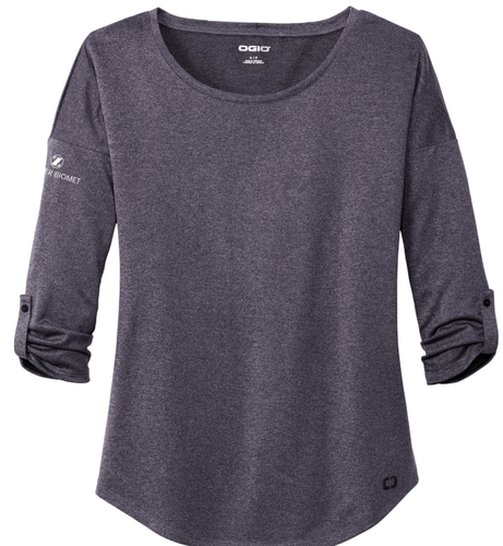 ZB1S336 Ladies Gravitate Scoop 3/4-Sleeve image thumbnail