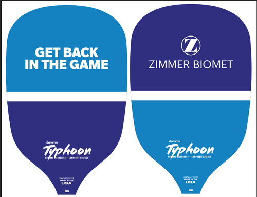 ZB11522 Typhoon Pickleball Paddle image thumbnail