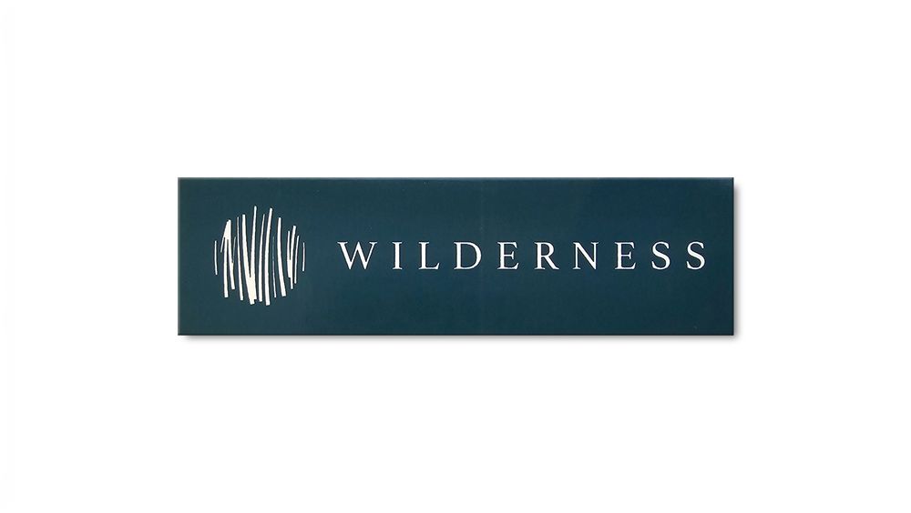 Wilderness Rectangle Decal primary image