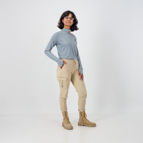 Women's Pacesetter Zip Neck Top image thumbnail