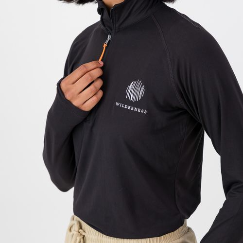 Women's Pacesetter Zip Neck Top image thumbnail