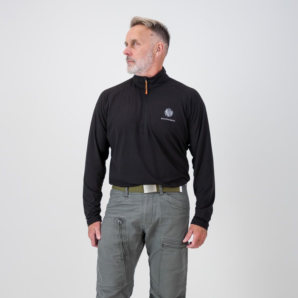 Pacesetter Zip Neck Top primary image