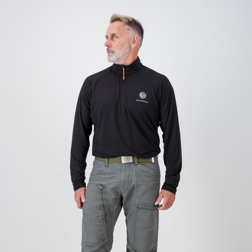 Pacesetter Zip Neck Top image thumbnail