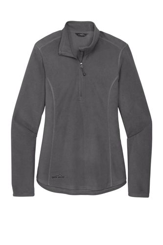 Eddie Bauer Ladies 1/2-Zip Microfleece Jacket EB227 image thumbnail