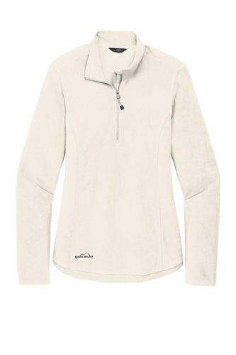 Eddie Bauer Ladies 1/2-Zip Microfleece Jacket EB227 image thumbnail