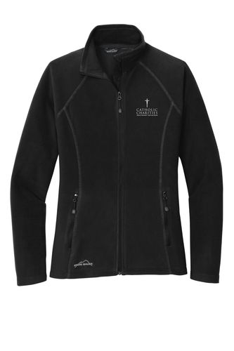 Eddie Bauer Ladies Full-Zip Microfleece Jacket. EB225 image thumbnail