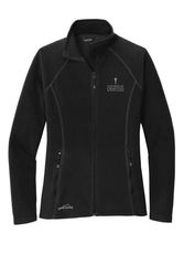 Image of Eddie Bauer Ladies Full-Zip Microfleece Jacket. EB225