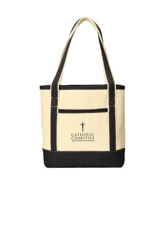 Port Authority Large Cotton Canvas Boat Tote. BG413 image thumbnail